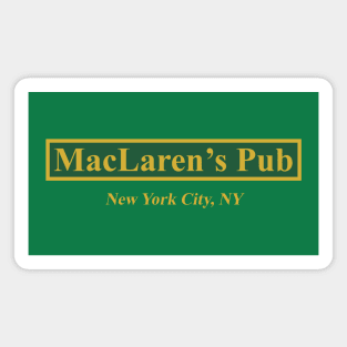 MacLaren's Pub Magnet